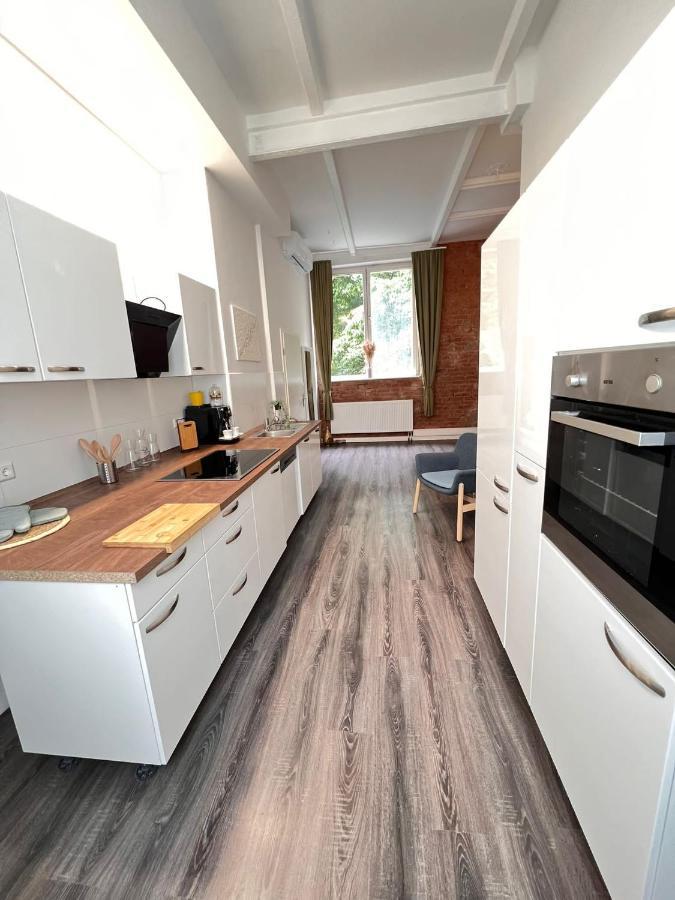 Luxus Citywohnung In ฮันโนเวอร์ ภายนอก รูปภาพ